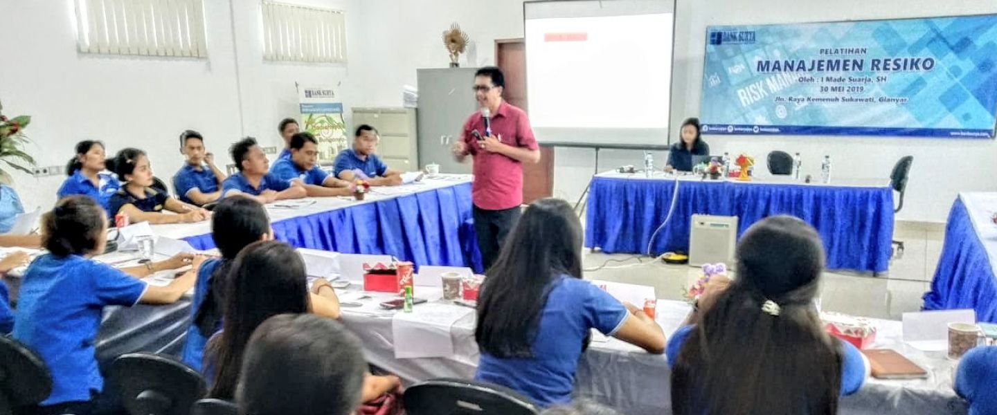 Tingkatkan SDM Bank Surya Gelar Pelatihan Manajemen Risiko