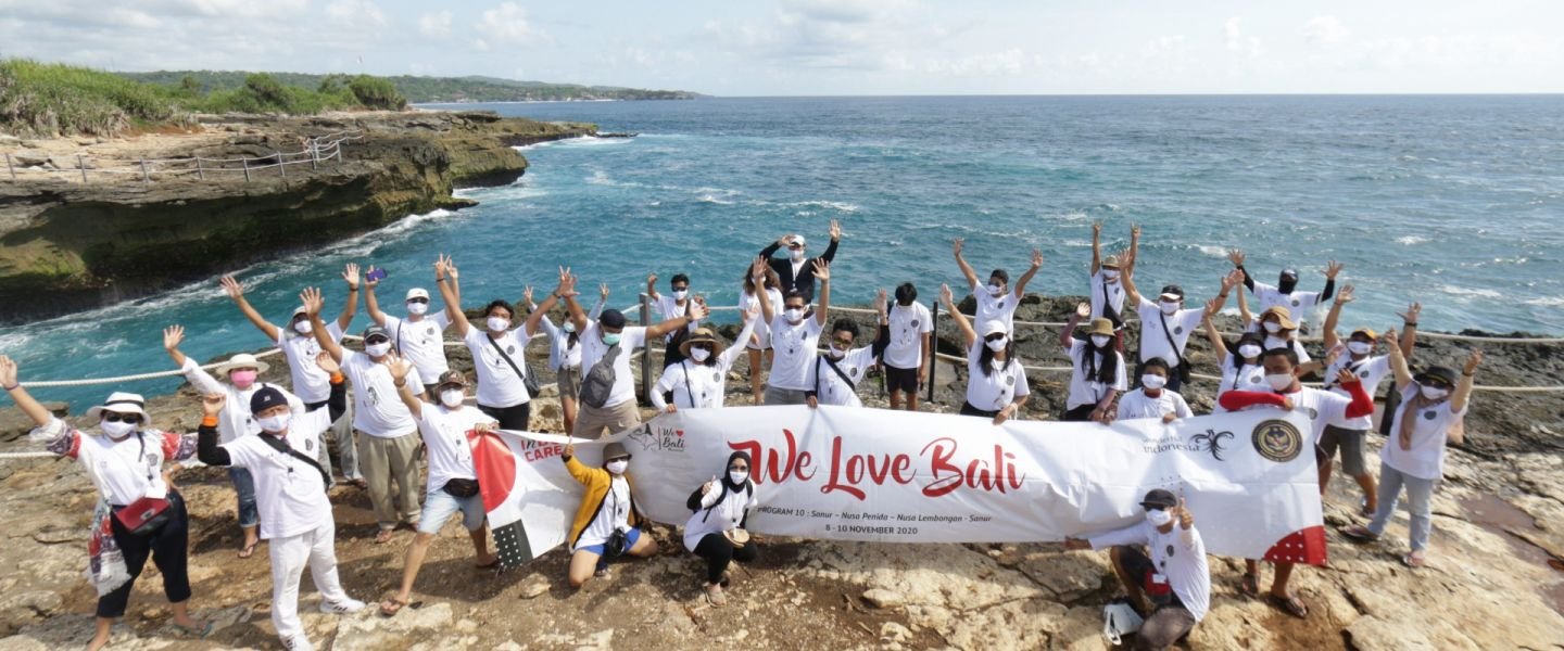 Keindahan Nusa Penida dan Lembongan Jadi Sosialisasi CHSE "We Love Bali"