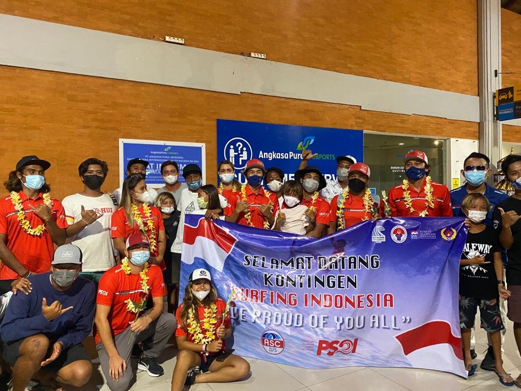 Tim Surfing Indonesia Berhasil Bawa Tiket Olimpiade