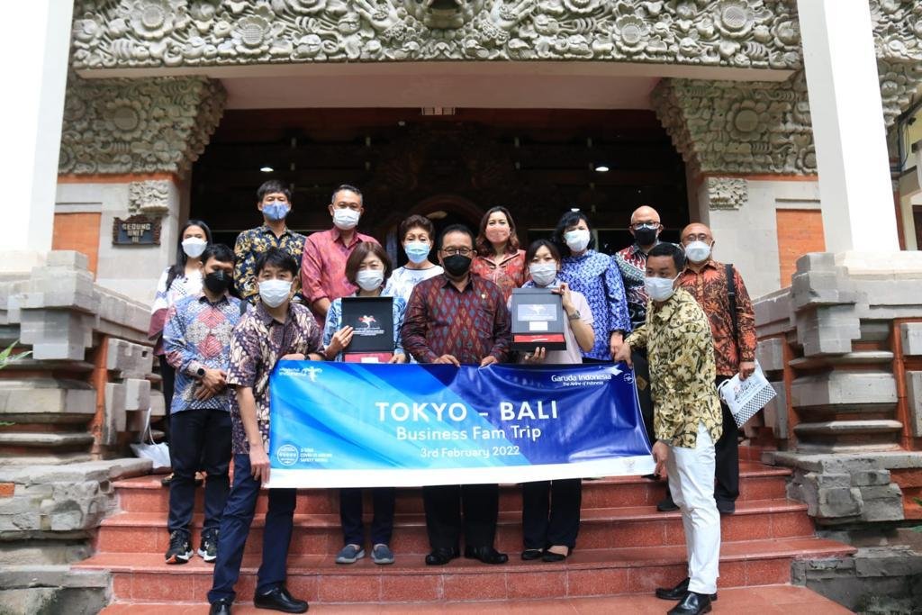 Fam Trip Asal Jepang ke Bali, PeduliLindungi Agar Disosialisasikan ke Wisman