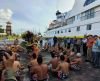Kapal Pesiar National Geographic Orion Asal Australia Bersandar di Pelabuhan Benoa