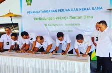 Jembrana Jadi kabupaten Pertama di Bali Berikan Jaminan Sosial Bagi Pekerja Rentan