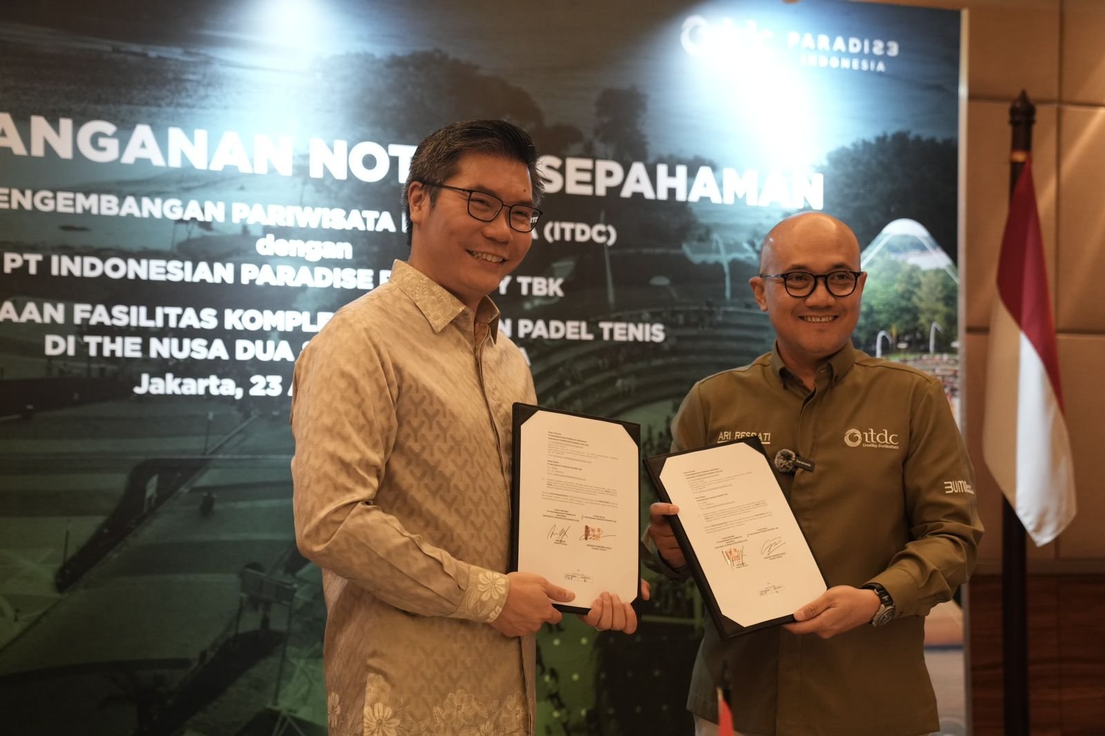 Daya Tarik  lifestyle, ITDC Kembangkan Lapangan Padel di The Nusa Dua dan The Mandalika