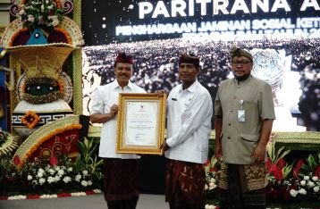 BPJAMSOSTEK Denpasar Apresiasi Pemkot Denpasar Juara III Paritrana Award 2024