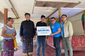 Ahli Waris Terapis  di Badung Dapatkan Santunan JKM Rp42 juta Dari BPJAMSOSTEK