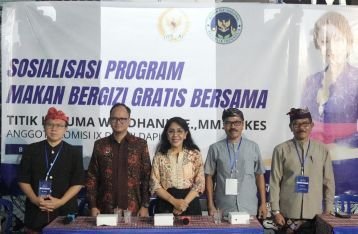 Sosialisasi Program Makan Bergizi Gratis Hadir di Desa Udisan Bali