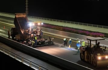 Tingkatkan Keamanan dan Kenyamanan, PT Jasamarga Bali Tol Lakukan Pemeliharaan Jalan di Ruas Tol Bali Mandara