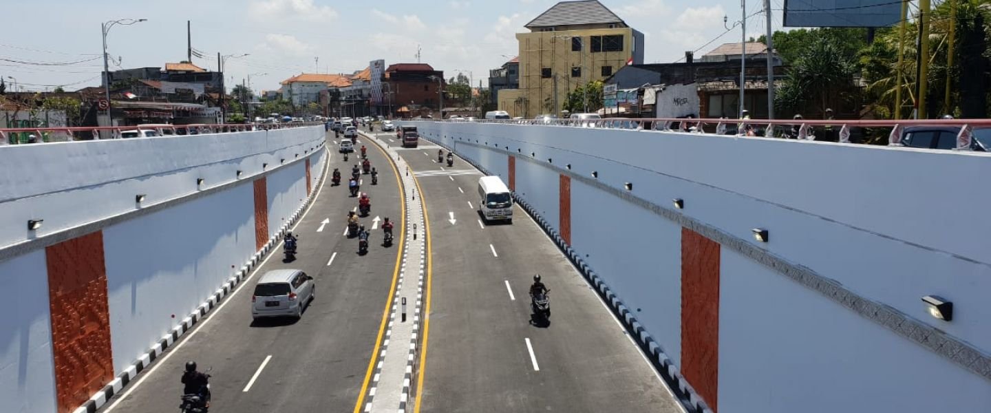Underpass Simpang Tugu Ngurah Rai Tahap Survey Uji Laik Fungsi Jalan