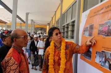 Program Mega Berbagi Hasilkan Renovasi SMK Puri Wisata di Buleleng