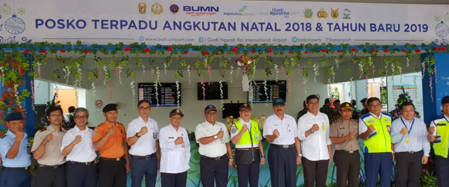 Siagakan Posko Nataru, Bandar Udara I Gusti Ngurah Rai  Tambah 765 Penerbangan