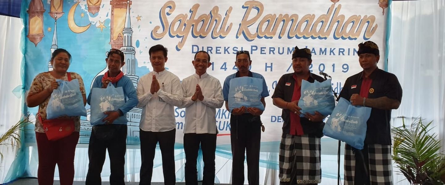 Perum Jamkrindo Gelar Safari Ramadan di Denpasar