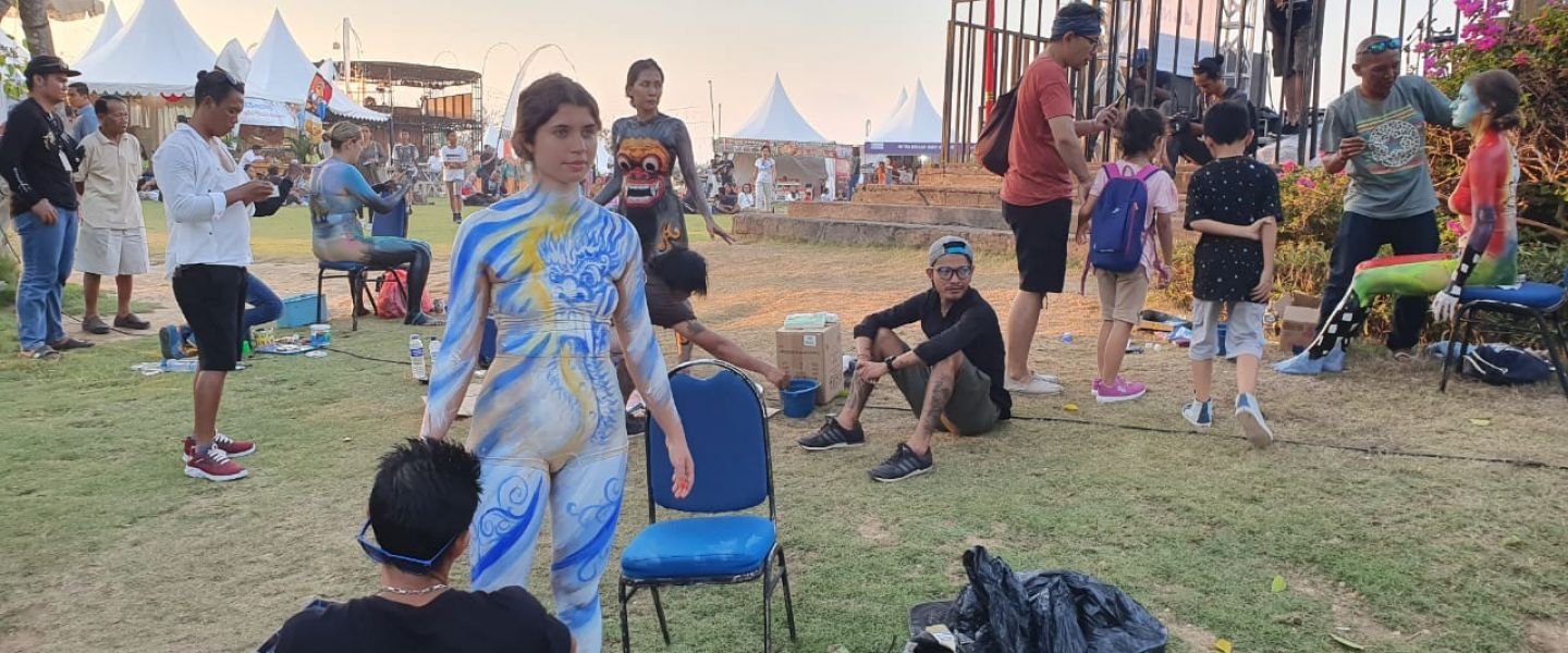 Pesona NDF 2019 Tarik Minat Milenial, Body Painting Masih Jadi Favorit