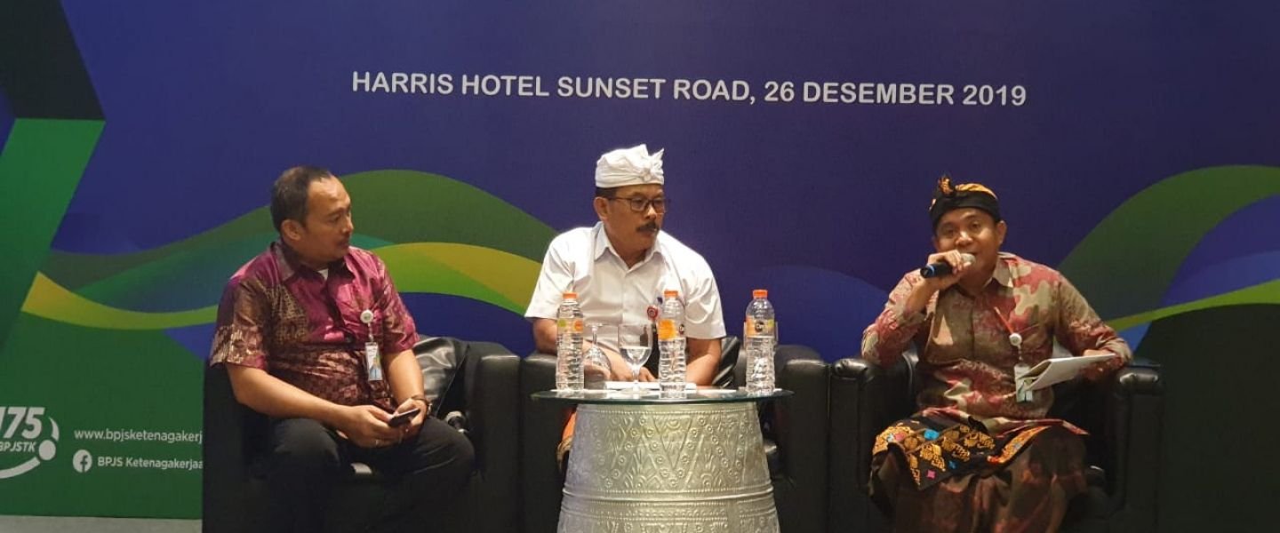 Tingkatkan Kepesertaan, BPJAMSOSTEK Banuspa dan DPMPTSP Sosialisasi E-Registrasi