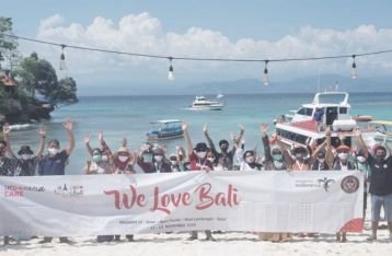 Edukasi CHSE, "We Love Bali" Kunjungi Destinasi Favorit Nusa Penida dan Lembongan