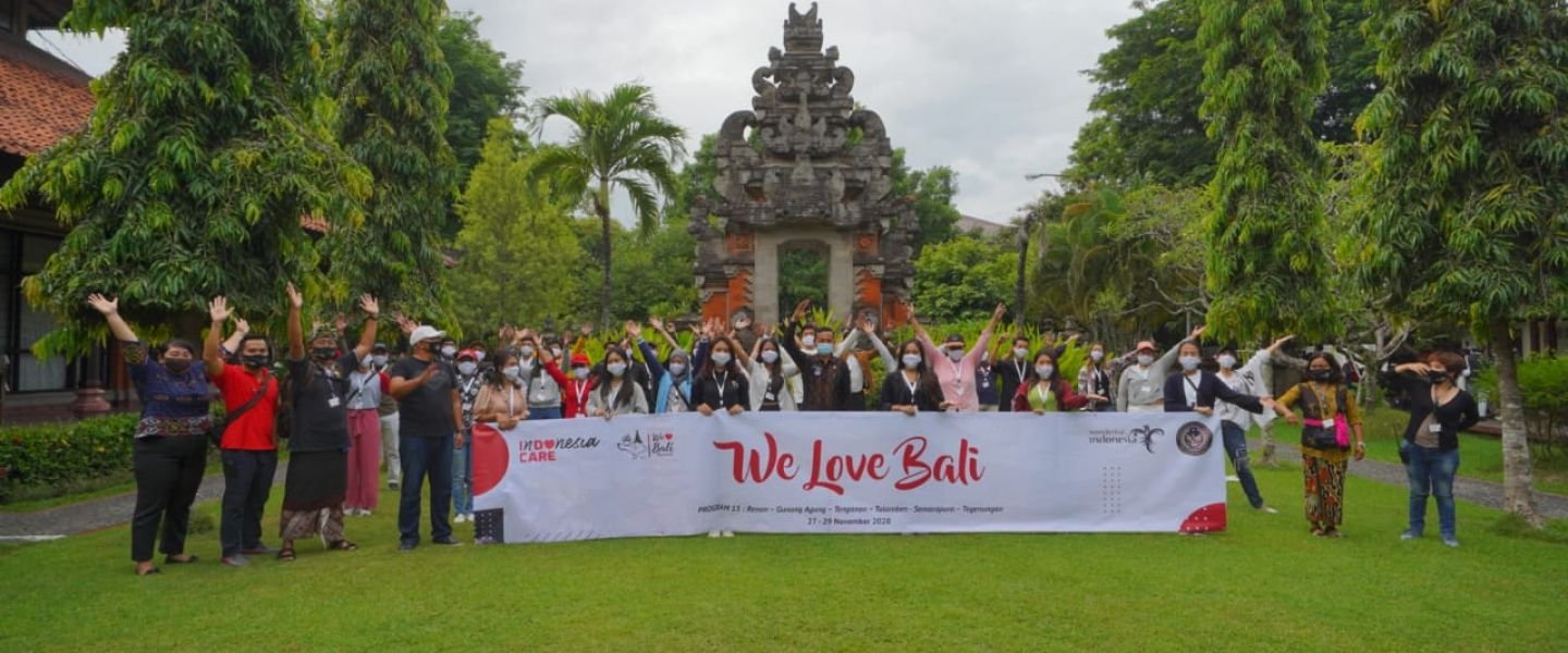 Terapkan CHSE Peserta Eksplorasi Denpasar Sampai Ujung Barat Pulau Bali