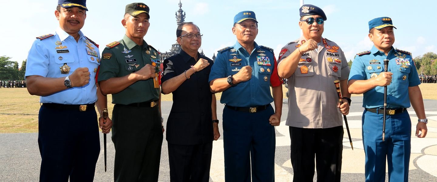 Apel Pasukan Gabungan Pengamanan IMF-WB 2018