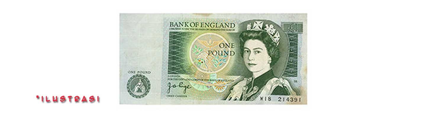 1797 - Bank of England Menerbitkan Uang Kertas Satu Pound Pertama