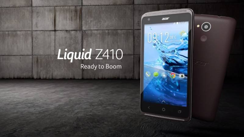 Acer Liquid Z410, Handphone Android 4G LTE Murah Seharga 1 Jutaan Resmi Diperkenalkan