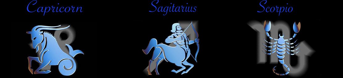 Ramalan Zodiak  Capricorn, Sagitarius & Scorpio