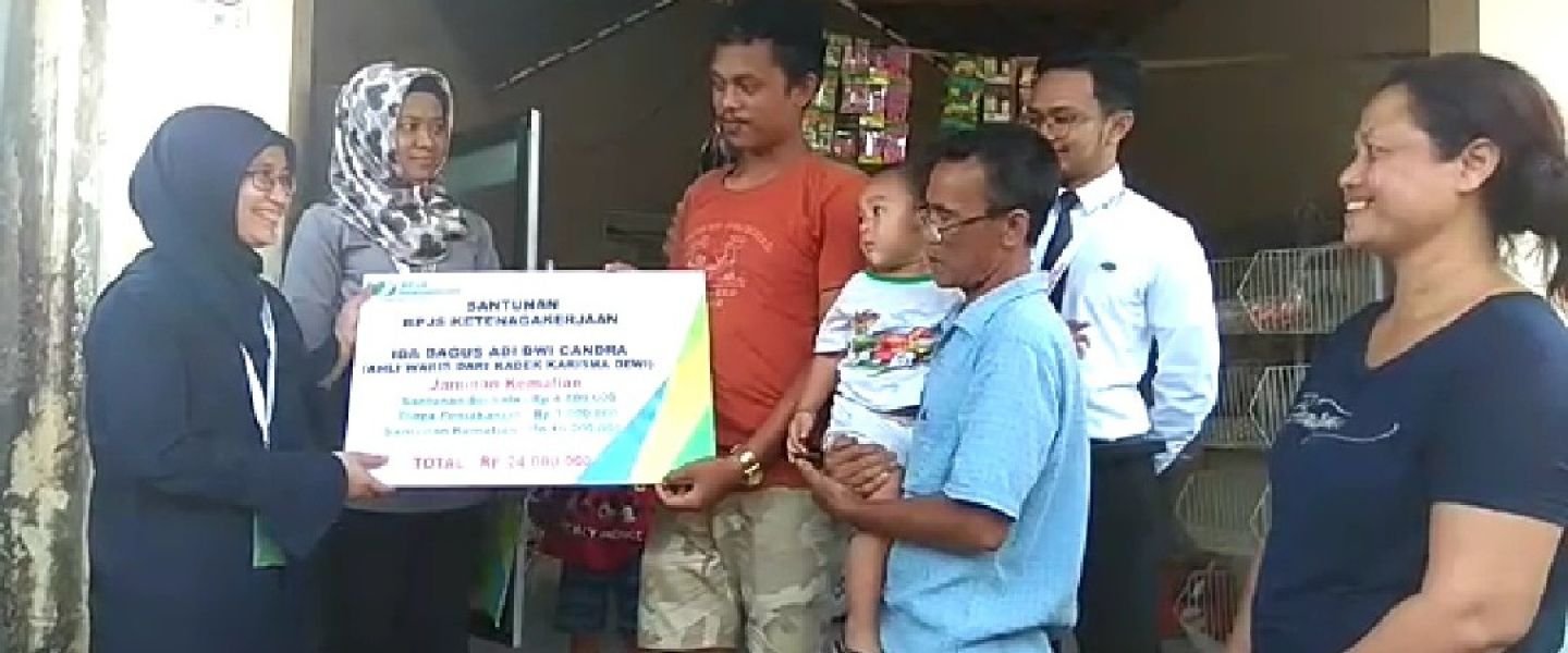 Dua Bulan Terdaftar, Perserta Peroleh JKM Dari BPJS Ketenagakerjaan
