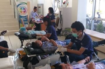 May Day BPJS Ketenagakerjaan Gelar Donor Darah